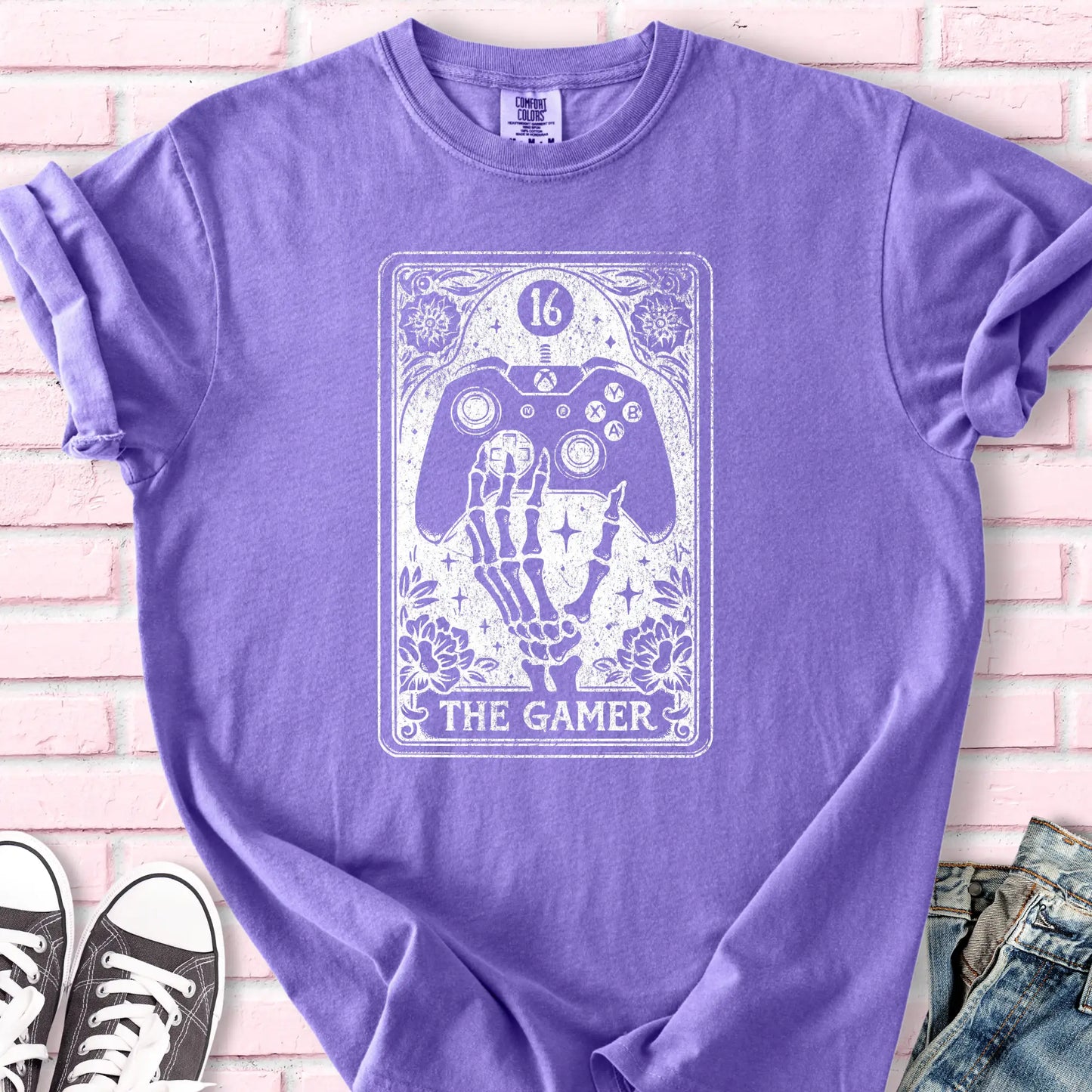 Console Gamer Tarot T-shirt