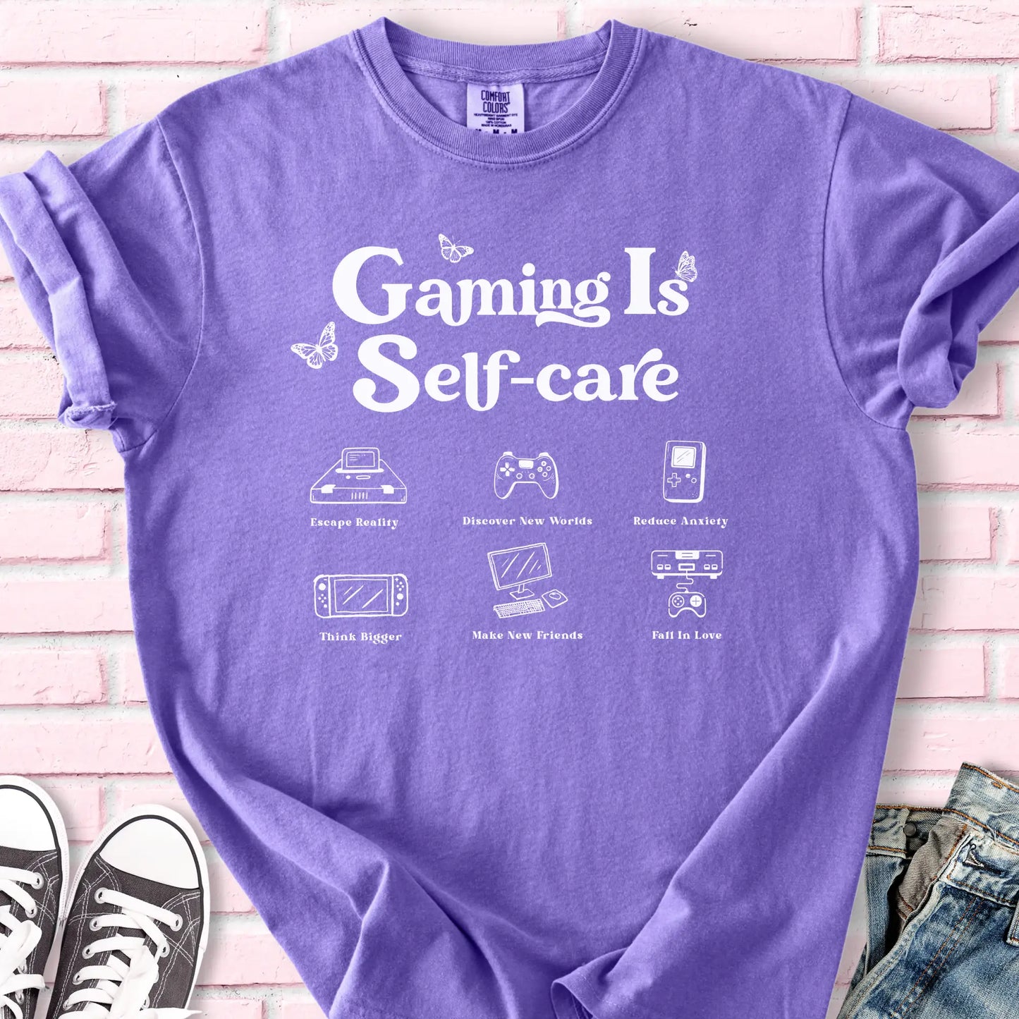 Gaming Self-Care T-shirt