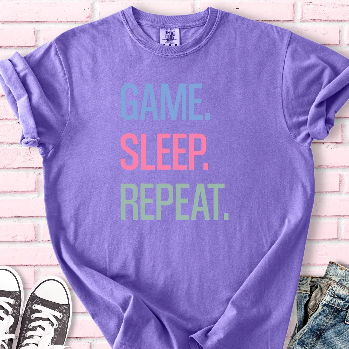 Game Sleep Repeat T-shirt