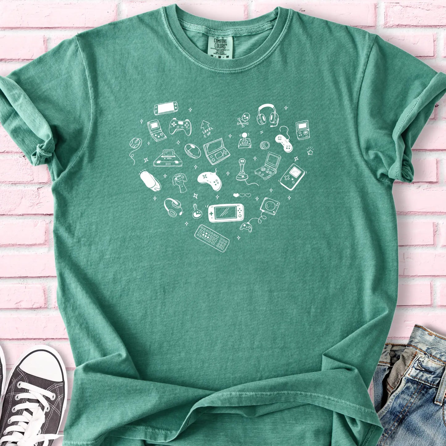 Gaming Heart T-shirt