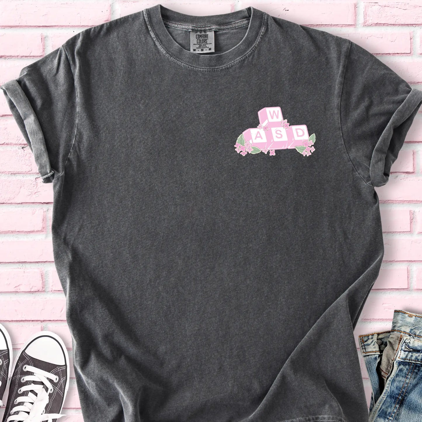 Floral WASD T-shirt