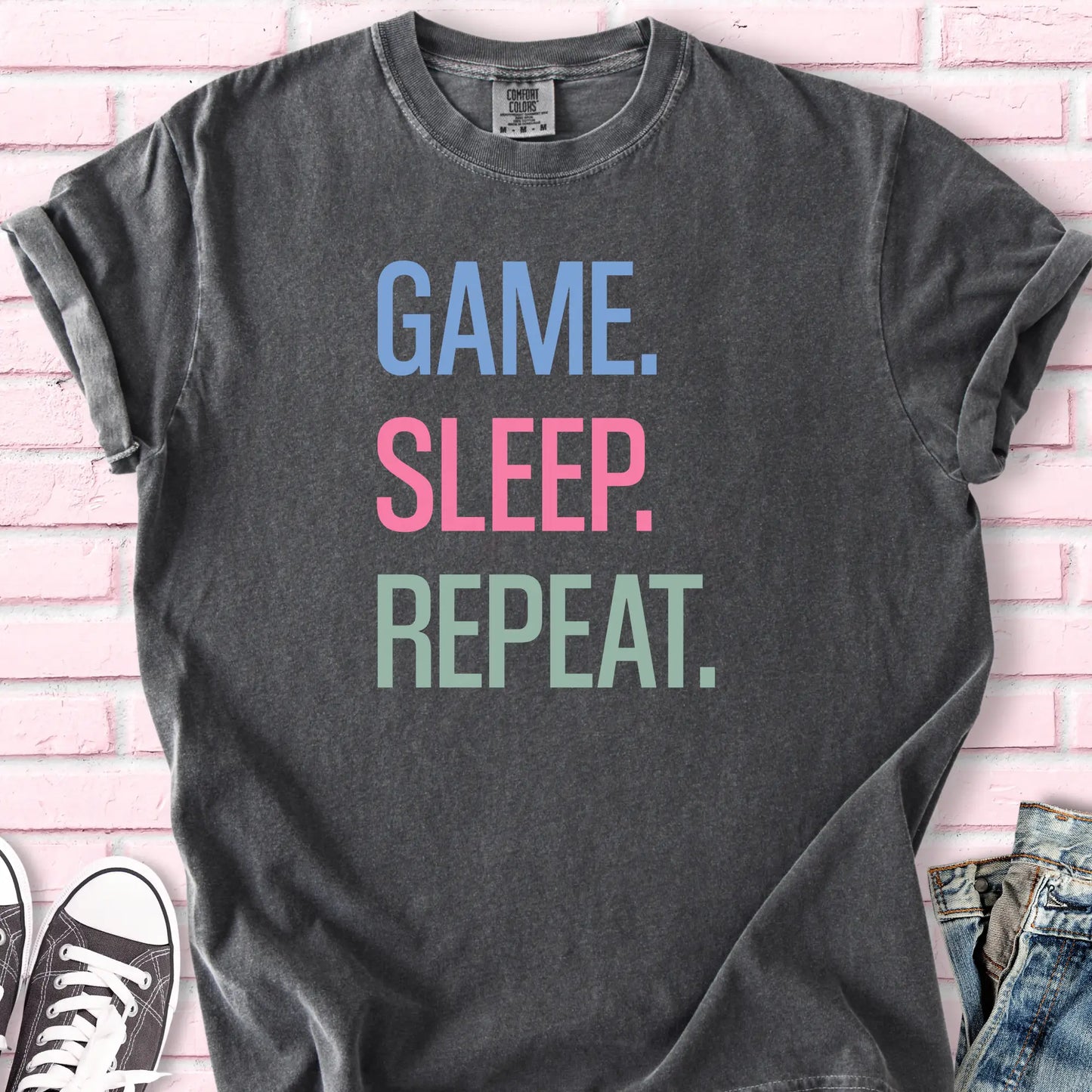 Game Sleep Repeat T-shirt